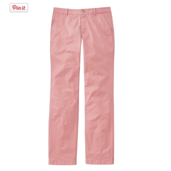 L.L. Bean Pants - L.L. Bean Light Pink Chino Pant